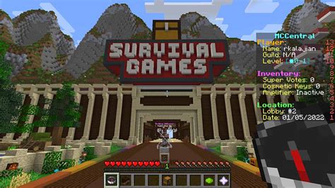 Best Minecraft Hunger Games servers .